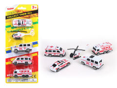 Free Wheel Ambulance(5in1) toys