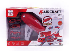 Free Wheel Fire Storage Aircraft Set toys