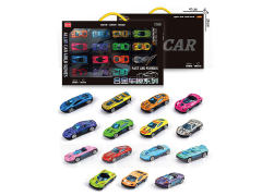 Die Cast Sports Car Set Free Wheel