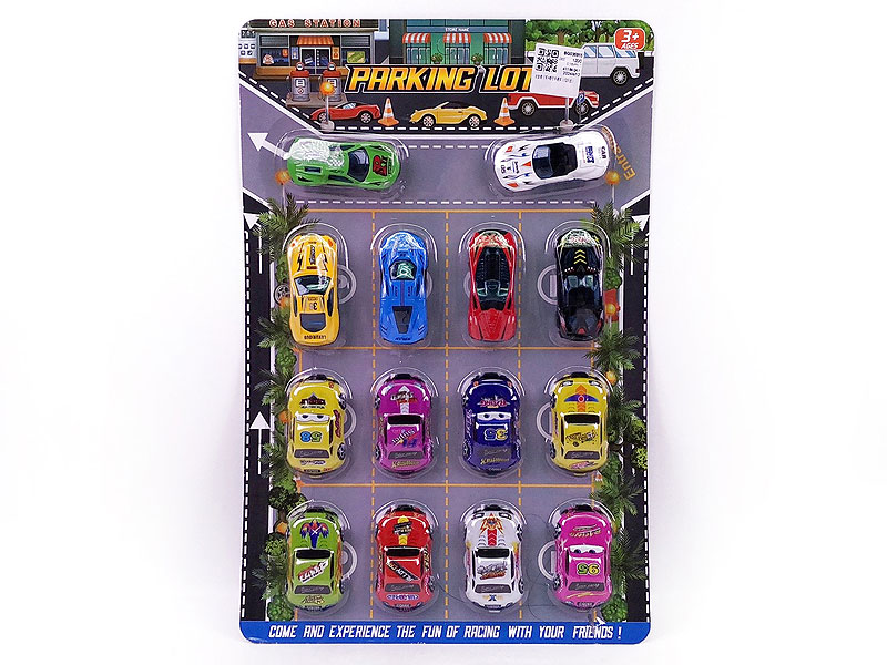 Die Cast Car Free Wheel & Free Wheel Car(12in1) toys