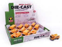 Die Cast Construction Truck Free Wheel(12in1) toys