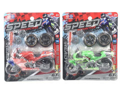 Free Wheel Motorcycle Set(3C) toys