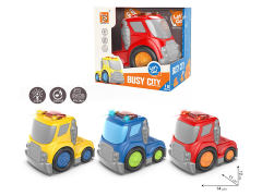 Free Wheel Cartoon Car W/Bell(3C) toys