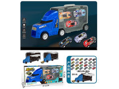 Free Wheel Storage Car Set toys