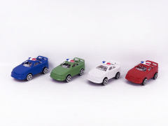 Free wheel Police Car(4C) toys