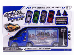 Free Wheel Storage Car Set toys