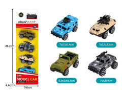 Die Cast Military Car Free Wheel(4in1) toys