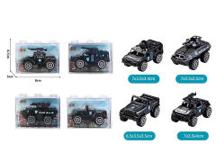 Die Cast Police Car Free Wheel(4S) toys