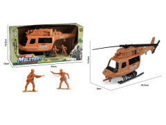 Free Wheel Helicopter & Soldier toys