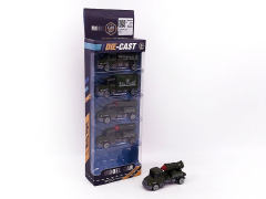 Die Cast Military Car Free Wheel(5in1) toys