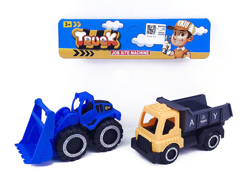 Free Wheel Construction Truck(2in1) toys