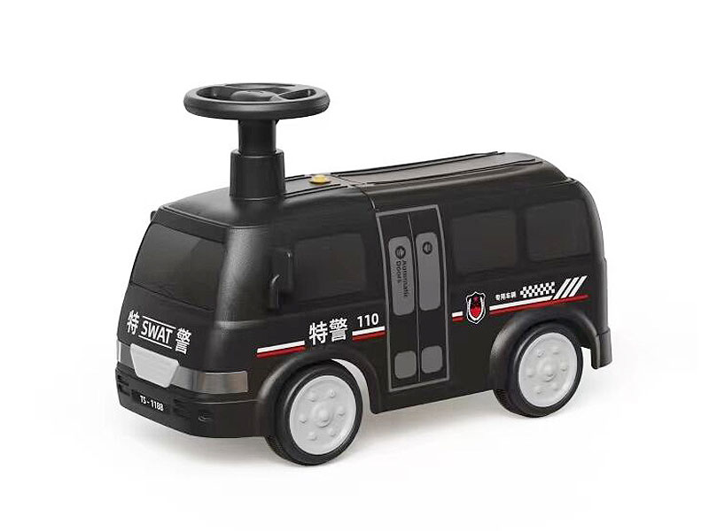 Free Wheel Cartoon Police Car W/L_M toys