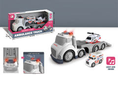 Free Wheel Ambulance Truck W/L_S toys