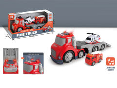 Free Wheel Fire Truck W/L_S toys