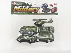 Free Wheel Military Car Set toys