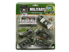 Free Wheel Military Car Set toys
