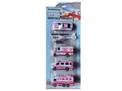 Free Wheel Ambulance toys