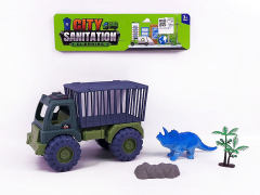 Free Wheel Dinosaur Transport Vehicle