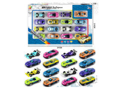 Die Cast Sports Car Free Wheel & Equation Car toys