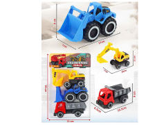 Free Wheel Construction Truck(3in1) toys