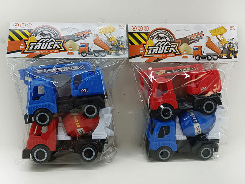 Free Wheel Construction Truck(2in1) toys