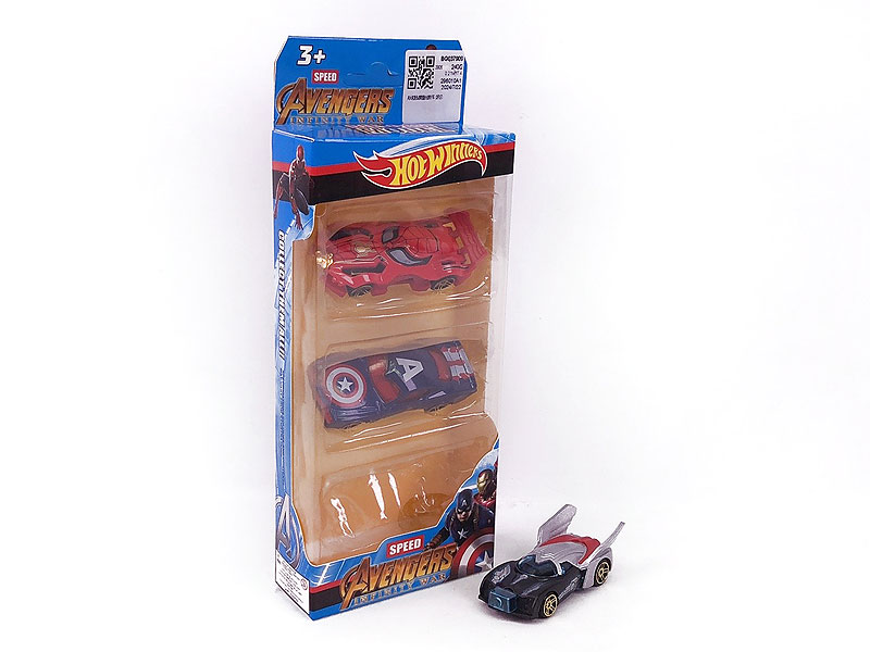 Die Cast Car Free Wheel(3in1) toys