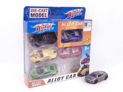 8.5CM Die Cast Racing Car Free Wheel(6in1) toys