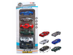 Die Cast Car Free Wheel(6in1) toys