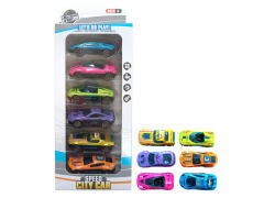 Die Cast Car Free Wheel(6in1) toys