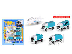 Free Wheel Sanitation Truck & Plane toys