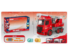 Free Wheel Diy Fire Engine W/L_M toys