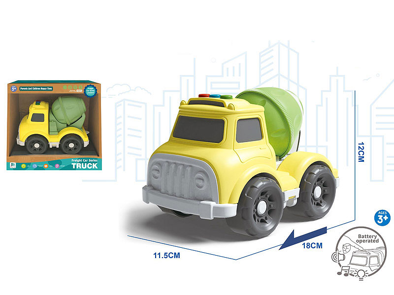 Free Wheel Construction Truck W/L_M toys