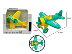 Free Wheel Airplane W/L_M(2C) toys