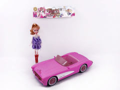 Free Wheel Sports Car & Solid Body Doll toys