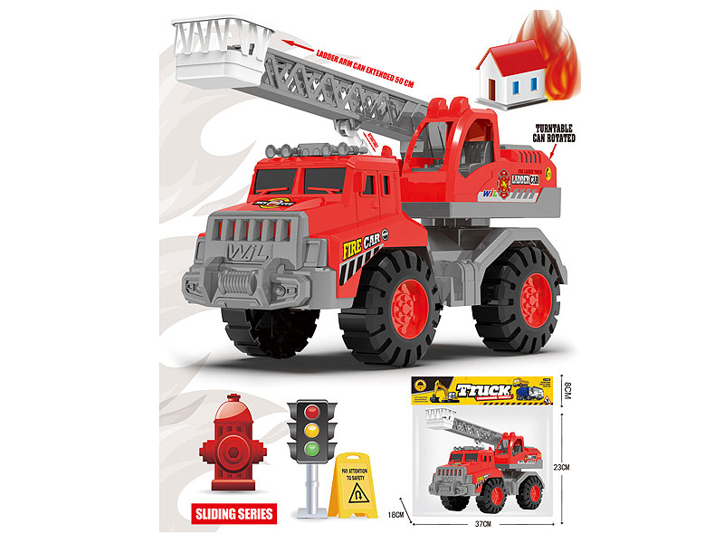 Free Wheel Fire Engine toys