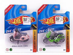 1:64 Die Cast Motorcycle Free Wheel(2S4C) toys