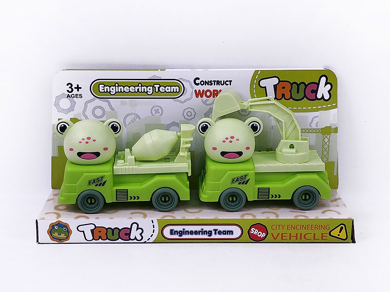 Free Wheel Construction Truck(2in1) toys