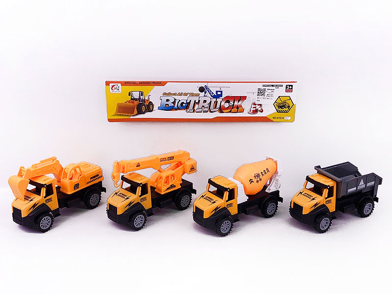 Free Wheel Construction Truck(4in1) toys