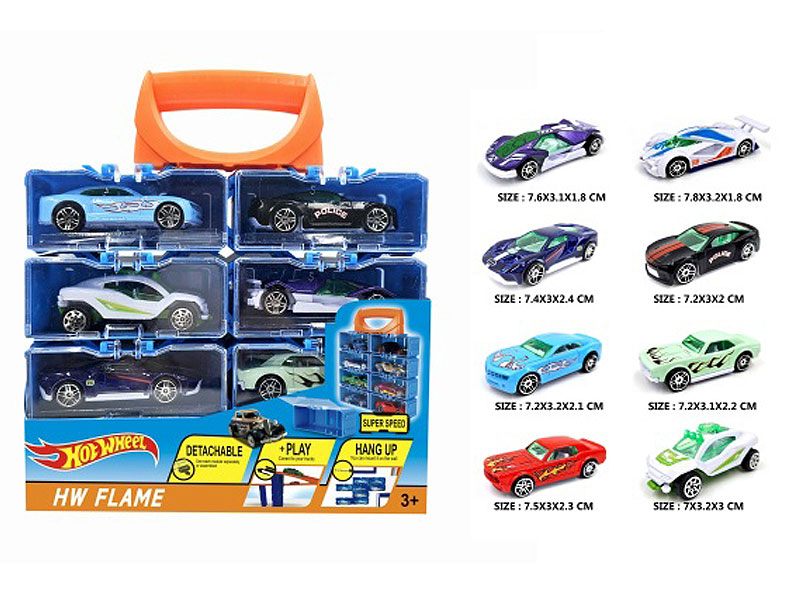 Die Cast Car Free Wheel(8in1) toys