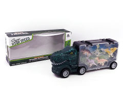 Free Wheel Car & Dinosaur(2C) toys