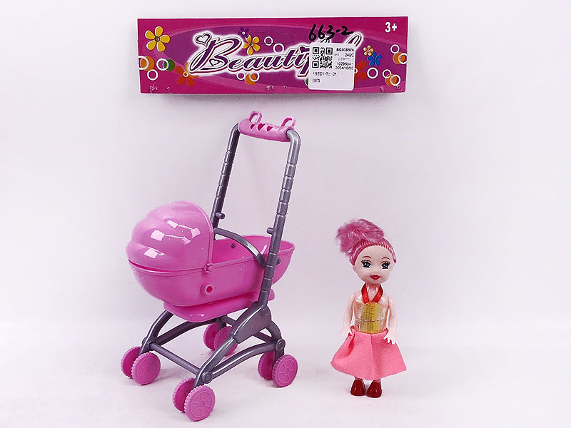 Go-cart & Doll(2C) toys