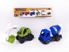 Free Wheel Construction Truck(2in1) toys