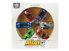 Die Cast Car Free Wheel(6in1) toys