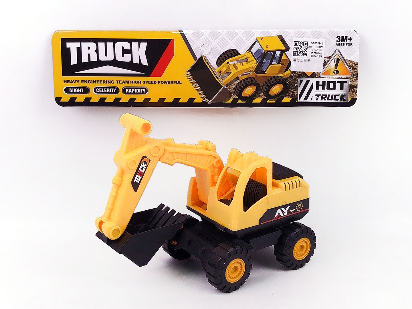 Free Wheel Construction Truck toys