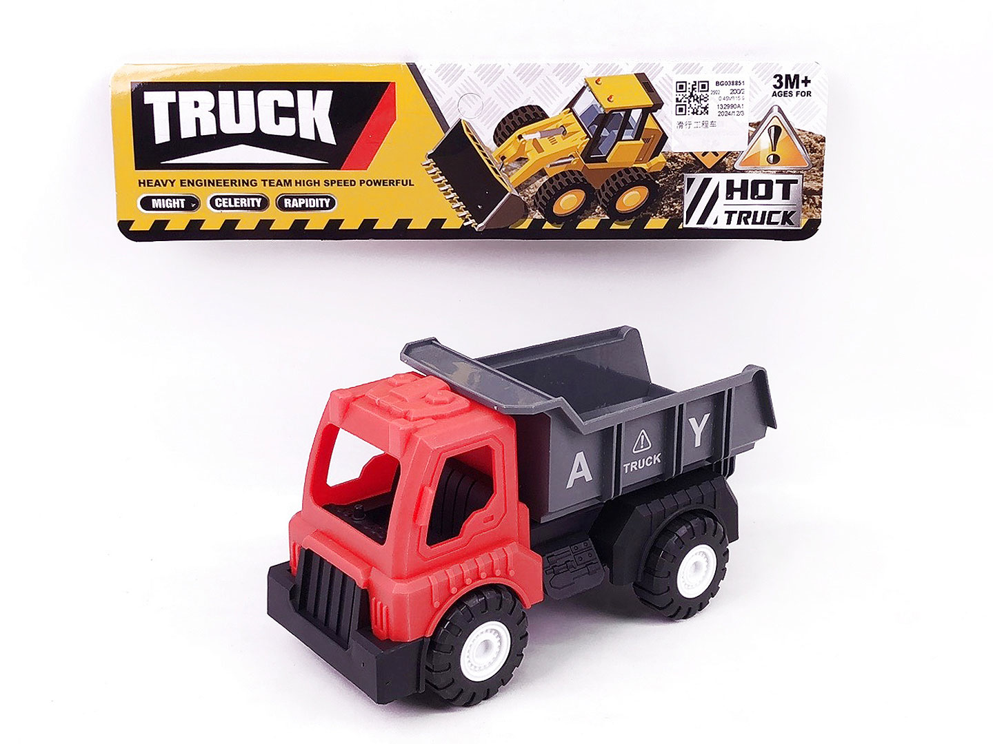 Free Wheel Construction Truck toys