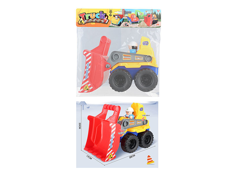 Free Wheel Construction Truck toys