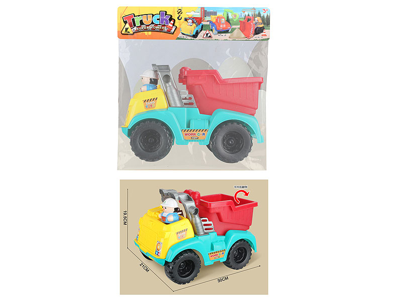 Free Wheel Construction Truck toys