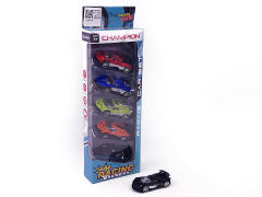 Die Cast Car Free Wheel(5in1) toys