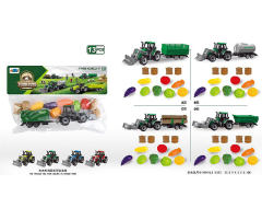 Free Wheel Farmer Truck Set(4S) toys