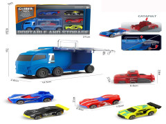 Free Wheel Storage Car Set toys